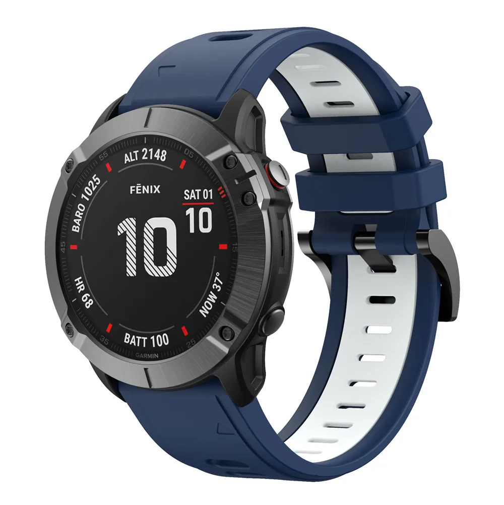 22mm Schnellverschluss-Ersatzarmband für Garmin Fenix 8 7 5 5 Plus 6 6 Pro GPS, Einfach zu befestigendes Uhrenarmband – Detail 22