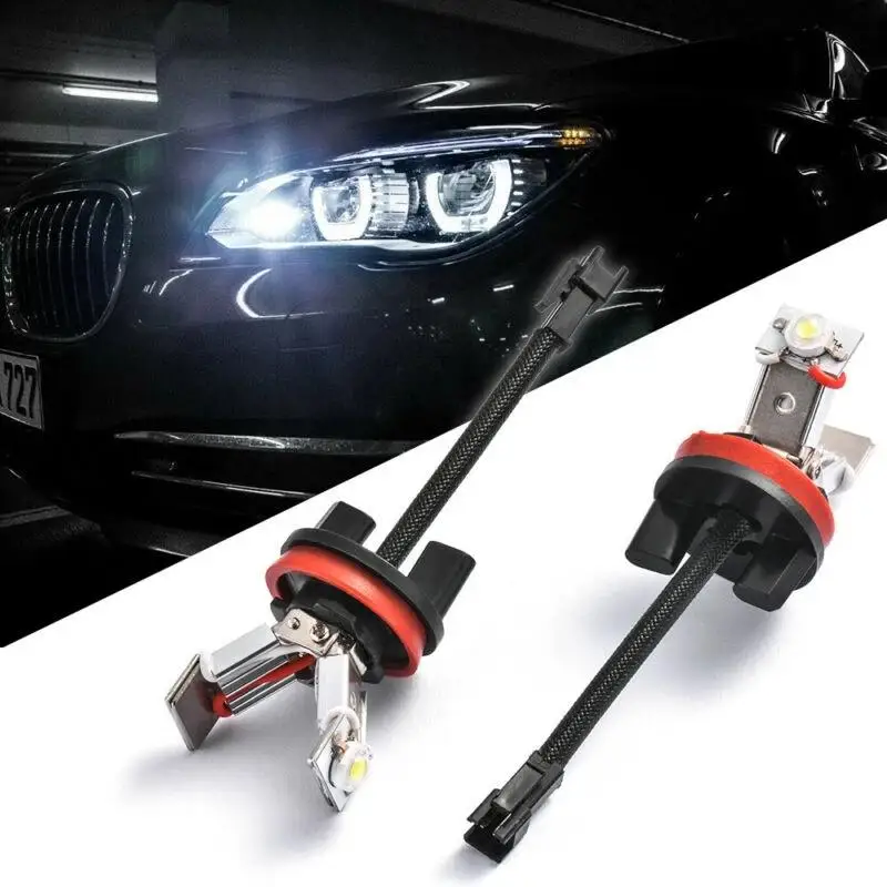 BOWENS H8 40W Car Angel Eyes Light For BMW E60 E61 E71 E70 LCI E90 E91 X5 X6 Z4 E92 X1