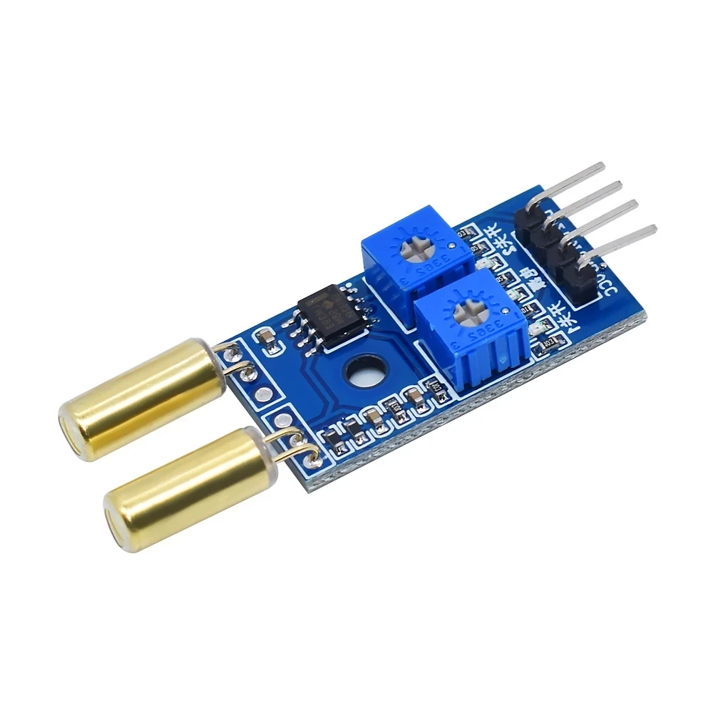 2 Channel Output Tilt Slant Angle Sensor Relay Module Golden SW520D ball switch tilt sensor module For arduino