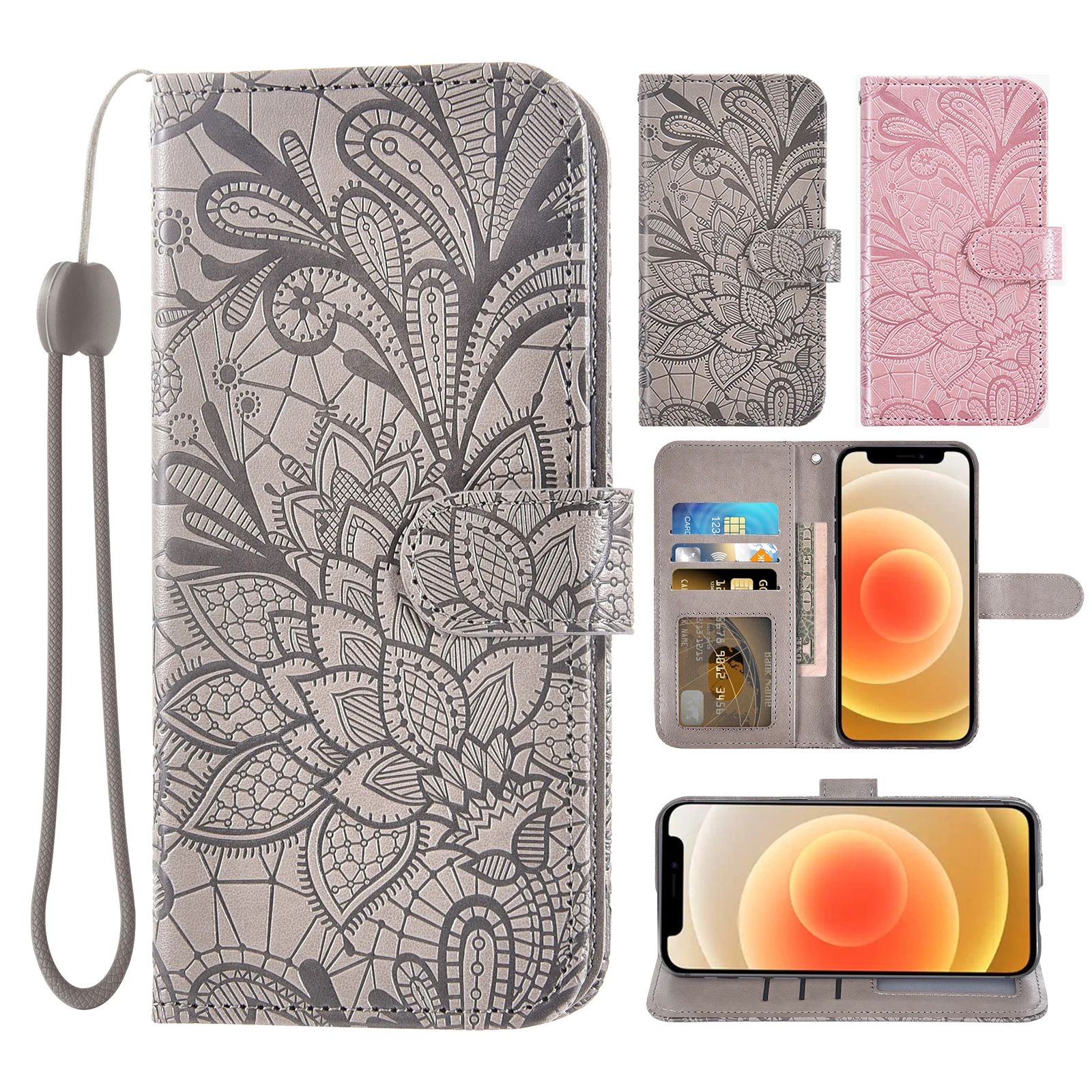 Spliced Wallet Mobiele Telefoon Cover For Lg V60 50 40 30 Plus V35 V20 10 LG Stylo 7 4G 5G Stylo 6 5 4 3 2 V 60 Stylo6 Stylo7 5g