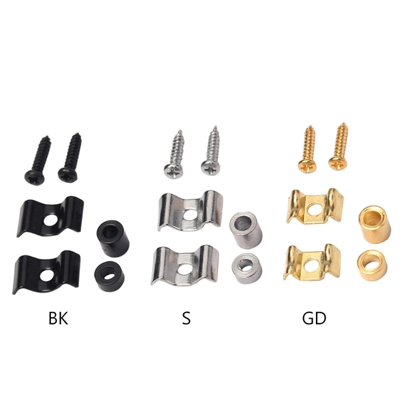 Guitar String Retainer String Tree Roller Screws Metal Roller String Trees Retainers Guides Roller Guitar Accessories