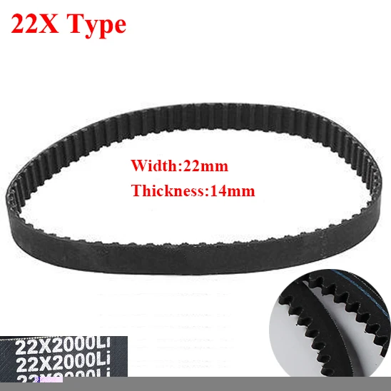 

AV22X 991Li 1000Li 1010Li 1016Li 22mm Width 14mm Thickness Rubber Wegde Raw Edge Gogged Band Timing Transmission Vee V Belt