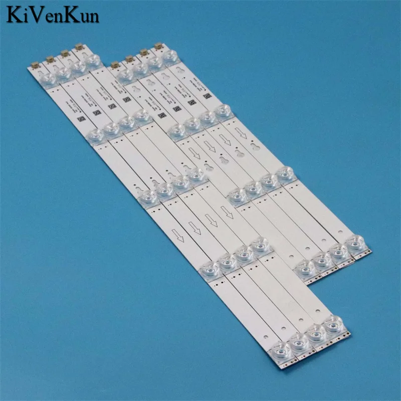 

New LED Lamps For THOMSON 49UV6416W Backlight Strips TOT_49_D2900_4X4+4X5_3030C_d6t-2d1_B_5S1P REV.V3 YHF-4C-LB4905 LB4905-YH04J