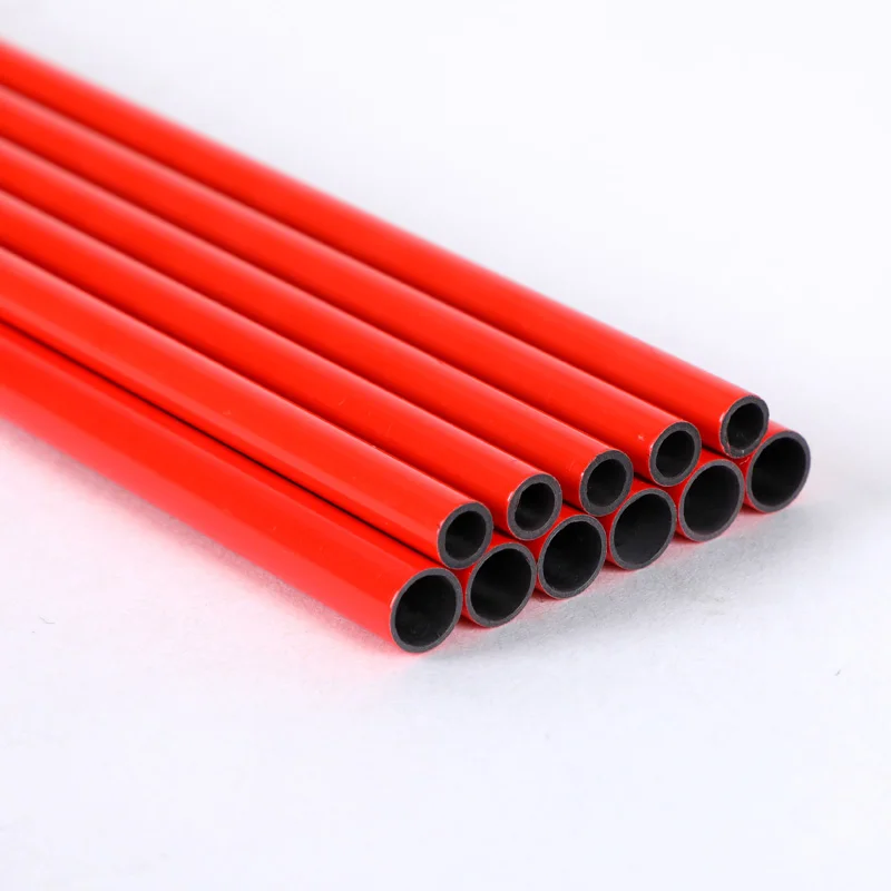 6pcs Pure Carbon Arrow Shaft Spine 300 340 400 500 600 700 800 ID 6.2mm OrangeTube DIY Archery for Bow Hunting Shooting