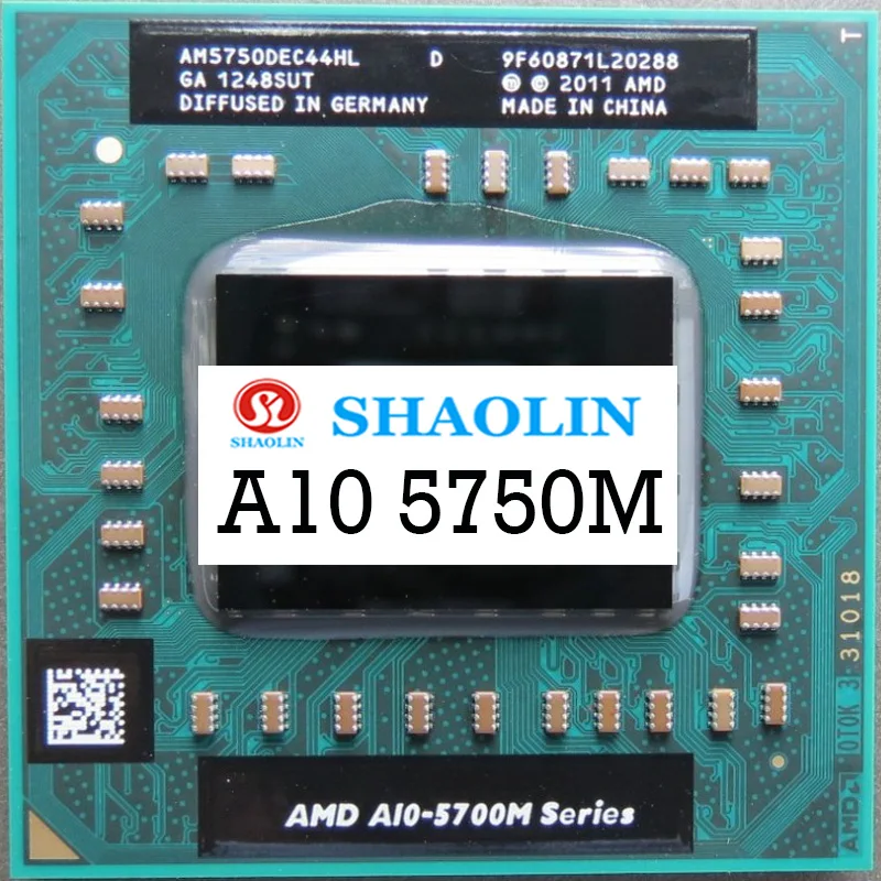 AMD A10-Series A10-5750M A10 5750M 2.5 GHz Quad-Core Quad-Thread CPU Processor 35W AM5750DEC44HL Socket FS1