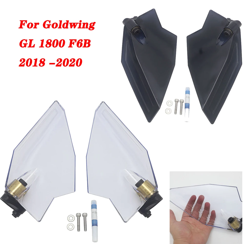 

Motorcycle Shroud Windshield Windscreen Wind Deflector HandShield Handguard for Honda Goldwing GL1800 GL 1800 F6B 2018 2019 2020