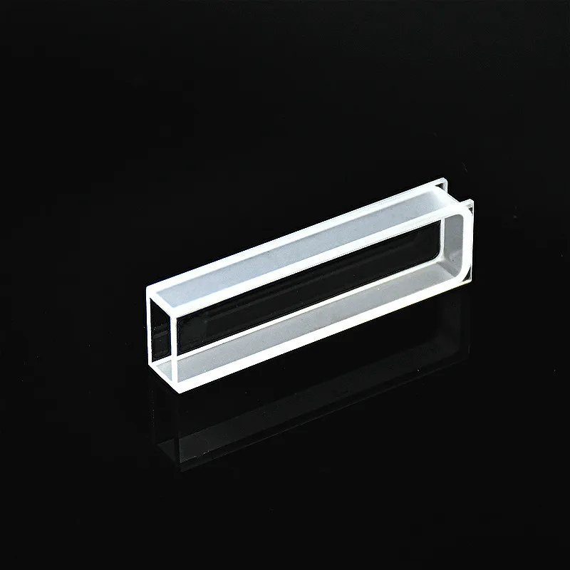 Quartz Cuvette ( Liquid Sample Cell) Absorption Cell 5 mm Measuring Reflected Light Cuvette Gel Sticky Technology 2 / PK