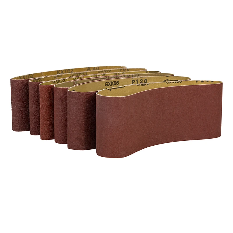 1pc 610*100mm Sanding Belt 40/60/80/100/120/240 Grit Sandpaper Abrasive Bands for Sander Adapter Polishing Machine Abrasive Tool