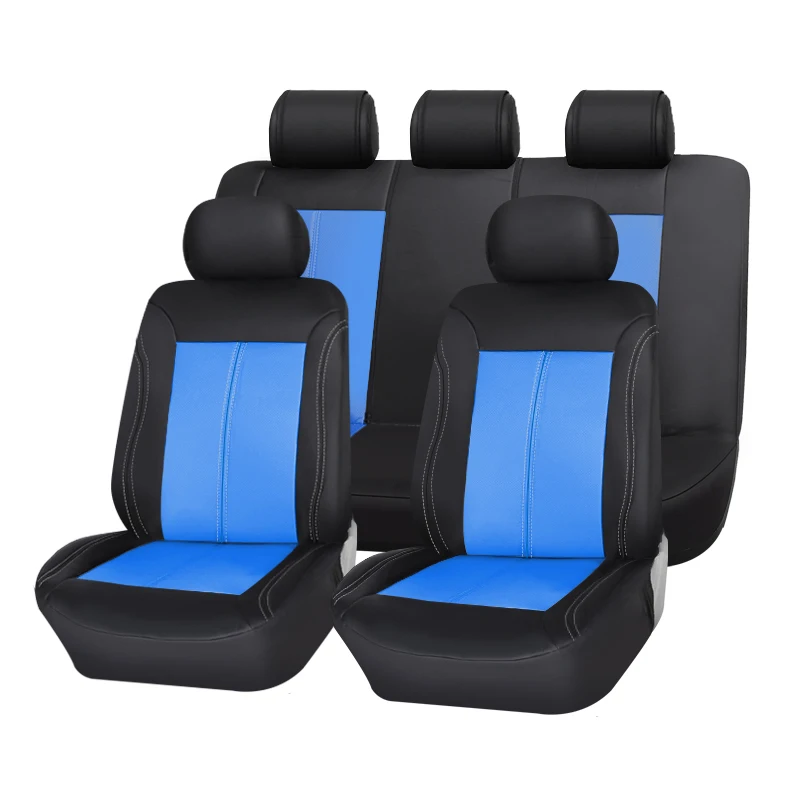 AUTOROWN Car Seat Cover Leather Luxury PU Water-proof Automobiles Seat Covers Brand Classics Seat Covers Car Accessories