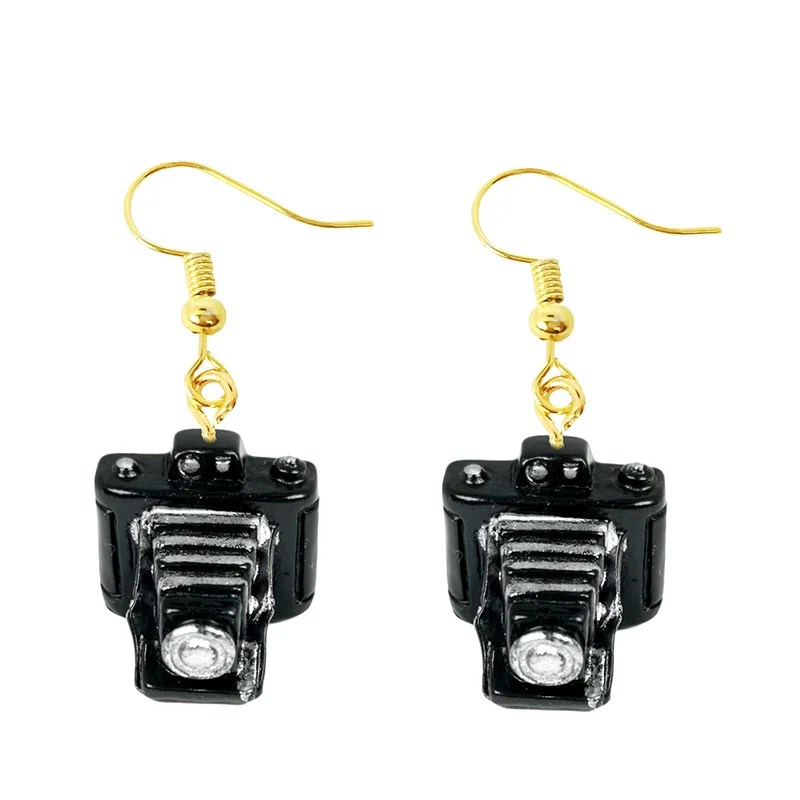34 Style Water Dispenser Washing Machine Toilet TV Exaggerated Funny Earrings Lovely Party Gift Earhook Women Girls