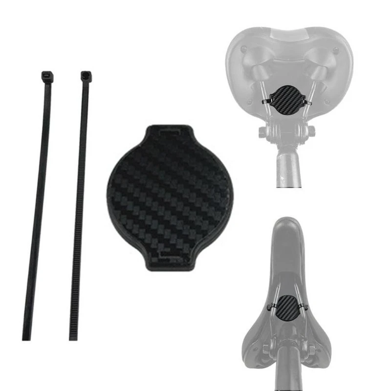 Compatibile con il supporto per bici AirTag nascosto sotto il sedile custodia impermeabile facile da fissare alla staffa per Mountain Bike da strada