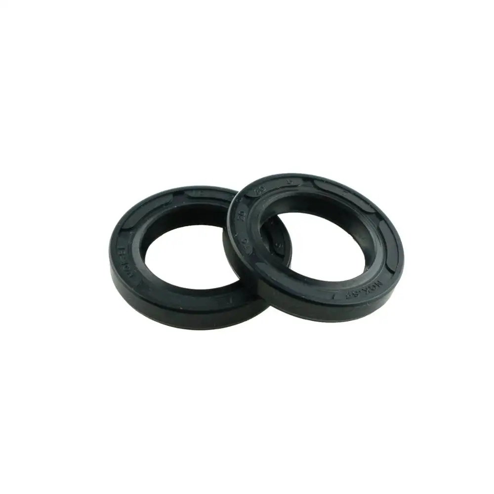 

10Pcs NBR Shaft Oil Seal TC-20*25*28*30*6*7*8*9*10 Nitrile Covered Double Lip