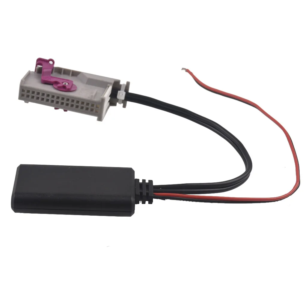 Car bluetooth AUX Adapter Wireless Radio Stereo Cable RNSE RNS-E Adapter 32pin For Audi A3  A4  A6 A8 TT