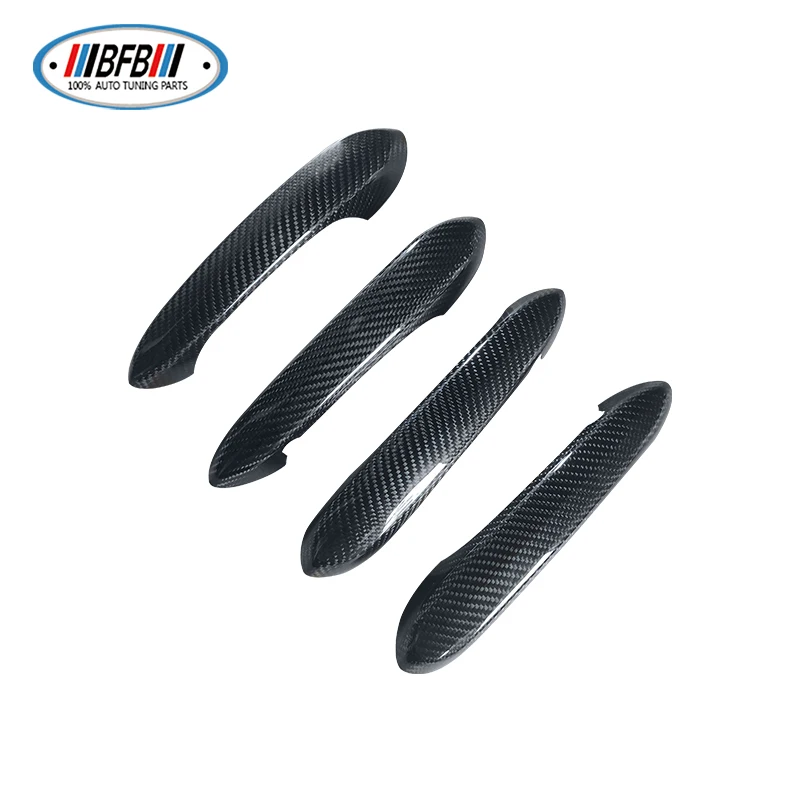 

For BMW X Series X3 2017 4PCS Outside Door Handle Cover Trims Dry Carbon Auto Outer Exterior Cover