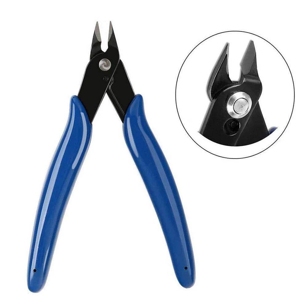 Pinza utensile da taglio multifunzione in acciaio al carbonio tronchesi per cavi elettrici cesoie laterali pinza per filo pinza diagonale per utensili manuali