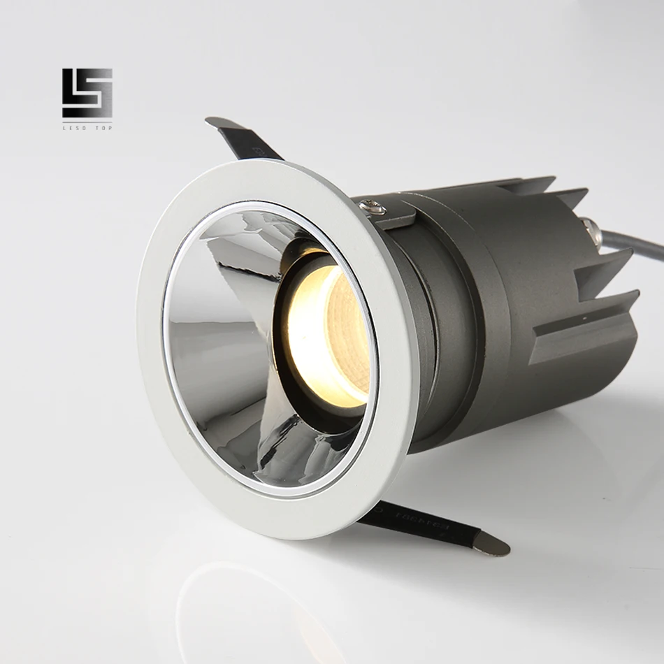 LED ดาวน์ไลท์ LED โคมไฟเพดาน LED Spot Light 9w 12w COB high-end ร้านโรงแรมวิศวกรรม villa ในร่ม