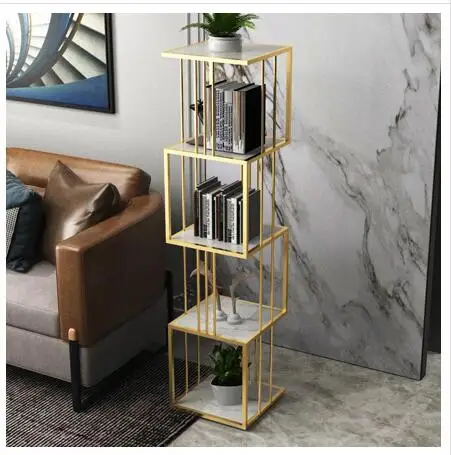 Tieyi store shelf floor living room partition shelf