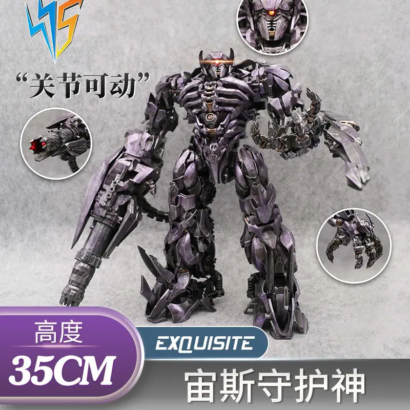 ZS01 Patron Saint Of Zeus Transformation Action Figur 37cm Scorn Dinobots Ancient Behemoth Dinosaur Anime Figure Model Toy