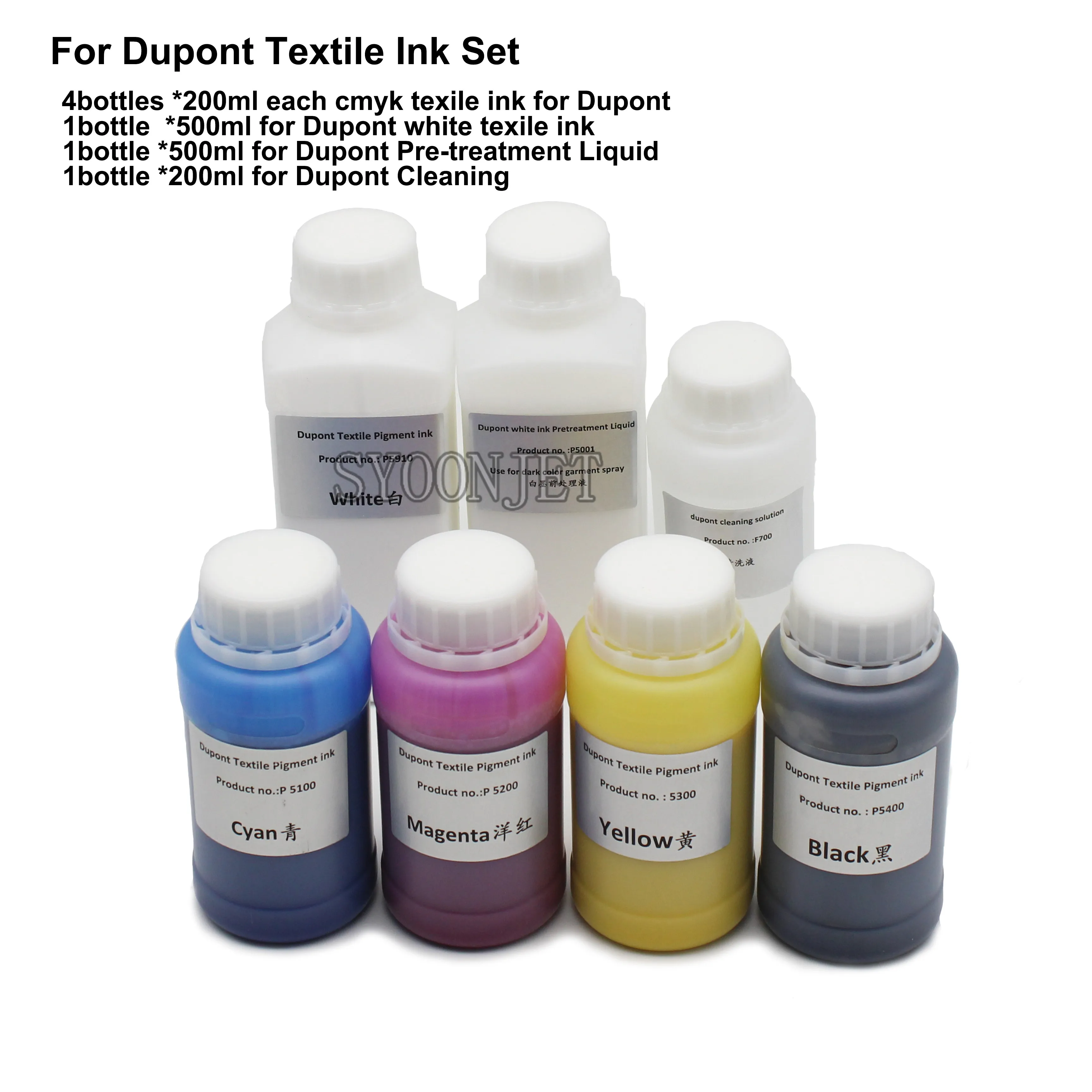 Auto A3 T-shirt Printer with 2000ml US brand Textile ink for Dupont print Shoes Canvas Bag Jeans Hoodies Garment print machine
