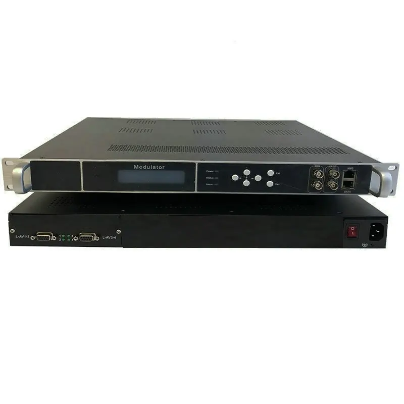 

4 channel SD Encoder AV to ip AV to ASI Audio Video Input IP ASI Output Hotel Cable TV Front-end System