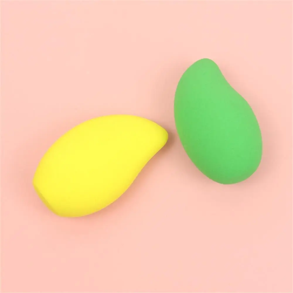 Soft Foundation Powder Mango Shape Cushion Sponge Beauty Tool Makeup Egg Cosmetic Puff