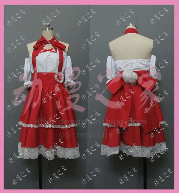 

Di Gi Charat Rabi.en.Rose Dress Girls Adult Party Halloween Women Skirt Suit Christmas Adult Dress Suit Cosplay Clothing