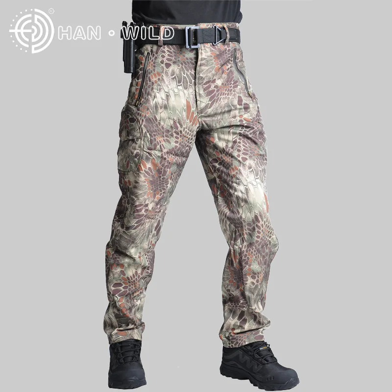 Tactische Heren Broek Outdoor Camping Wandelen Camouflage Broek Windbreaker Waterdicht Militaire Jacht Combat Camo Broek