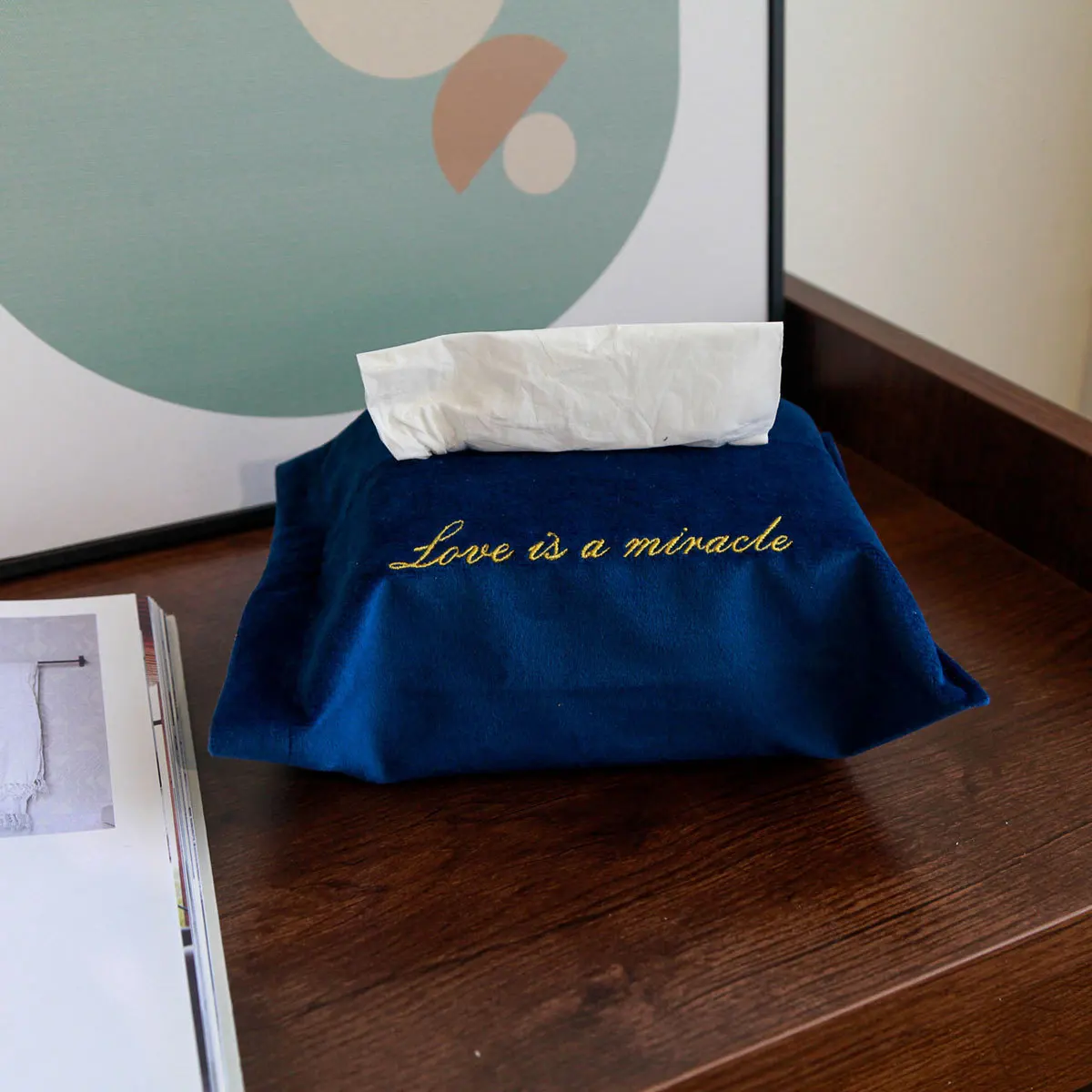 Retro Tissue Box Napkin Holder Car Toilet Pumping Organizers Home Decor Living Room Desktop Kitchen Bathroom Tissue Case Shelf
