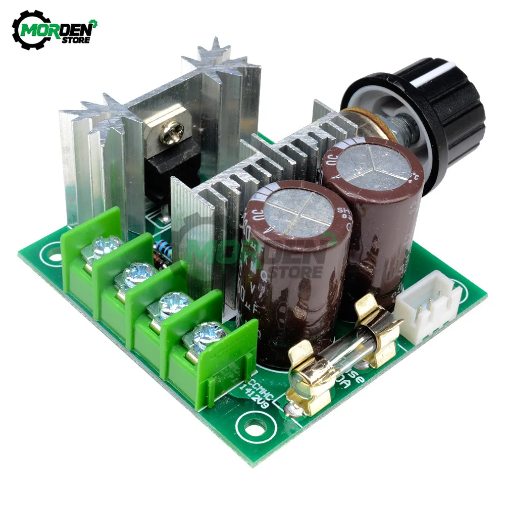 Dropship 10A Adjustable DC Motor Speed Controller PWM Controller DC 12V-40V 400W 13kHz Adjustable Drive Module 24V 36V with line