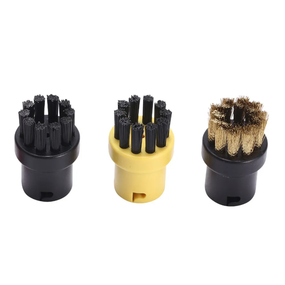 For Karcher SC1 SC2 SC3 SC4 SC5 SC6 Vacuum Cleaner Home Cleaning Tools Accessories 3 Pcs Multi Steam Cleaning Nozzle Brush Set