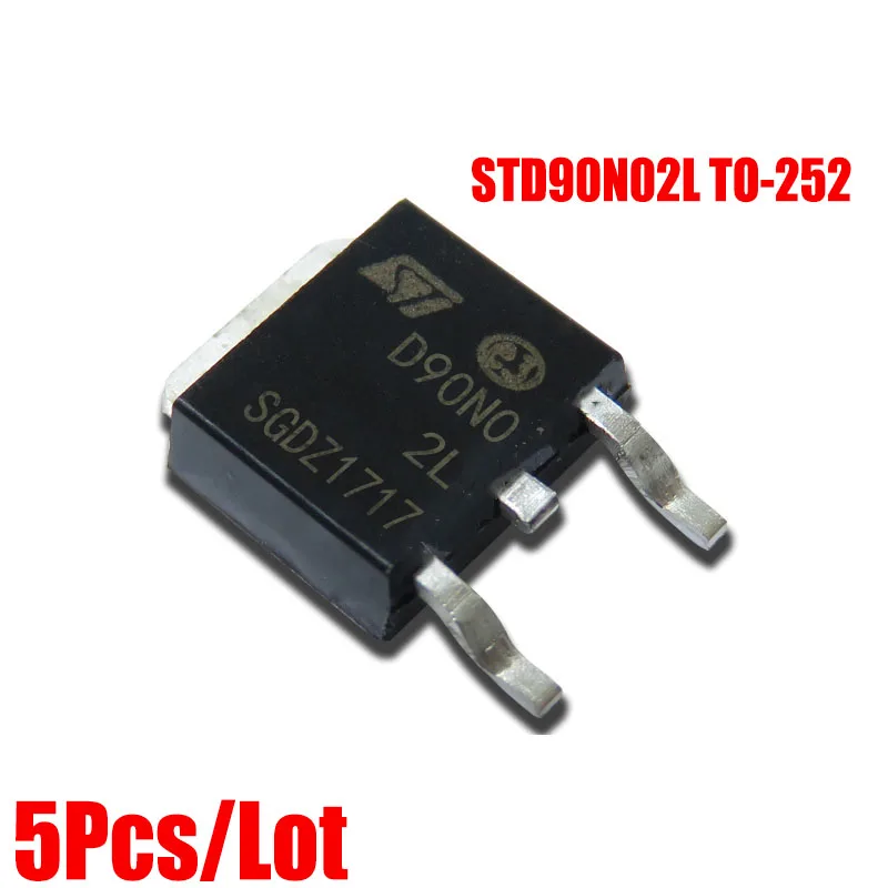 (5piece) STD90N02L D90NH02L / IRFR3710ZTRLPBF IRFR3710Z FR3710Z / STU405DH / KIA78R12F / MIP2E2D / 2SC5103 C5103 MOS TO-252