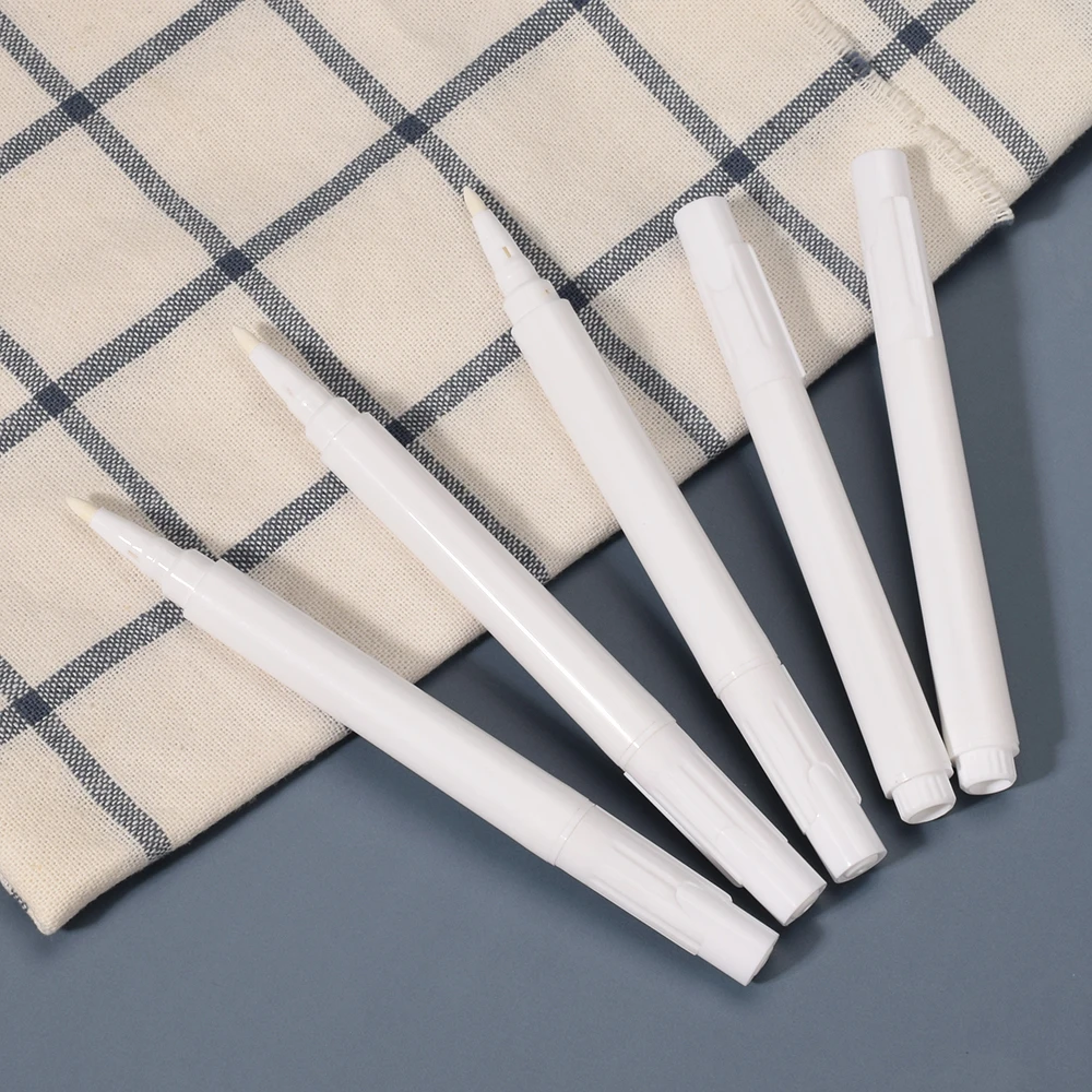 1 Pc/5 Stuks Uitwisbare Marker Pennen Voor Keuken Label Stickers Witte Vloeistof Krijt Pennen Opslag Pot Spice label Stickers Schoolbord Tag