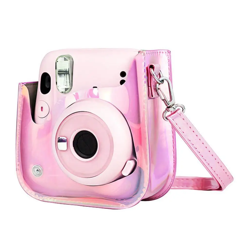 Camera Bag For Carrying Case Shell Pouch Case With Shoulder Strap For Instant Camera Accessories