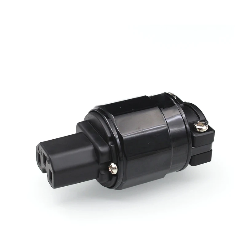 Hifi furutech FI-11-N1M (g) versão eua banhado a ouro conector de alimentação série amplificador de tomada de alimentação cd player tomada de cabo de alimentação de áudio