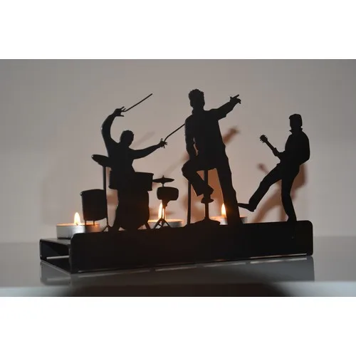 Castiçal do castiçal do metal da canção do quadrublo do pnr