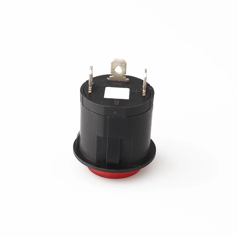 PBS-422AD Push Button Switch with Self Locking with Light Red Black Switch