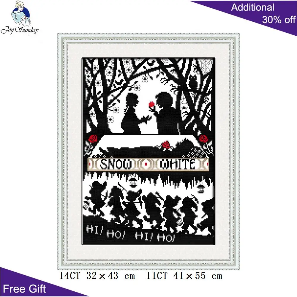 Joy Sunday Fairy Tales decorazioni per la casa a punto croce, bevanda al caffè, fiabe, principessa e principe R892 R893 RA059 RA060 RA061