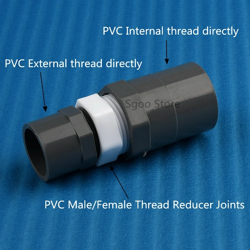 Plastic Threaded Bushing Connector 3/8“ 1/4“ 1/8“1/2\