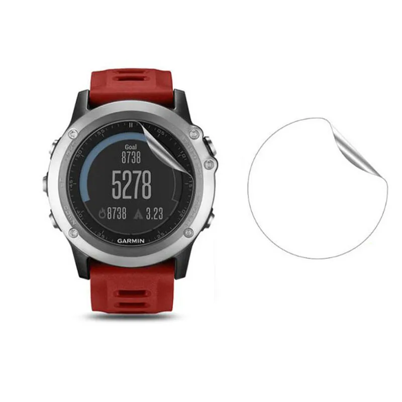 2 Chiếc TPU Mềm Mại Trong Suốt Bảo Vệ Bộ Phim Bảo Vệ Cho Garmin Fenix 3/Fenix3 HR Bảo Vệ Màn Hình Full Tấm Bảo Vệ Màn Hình bao Da (Không Kính)