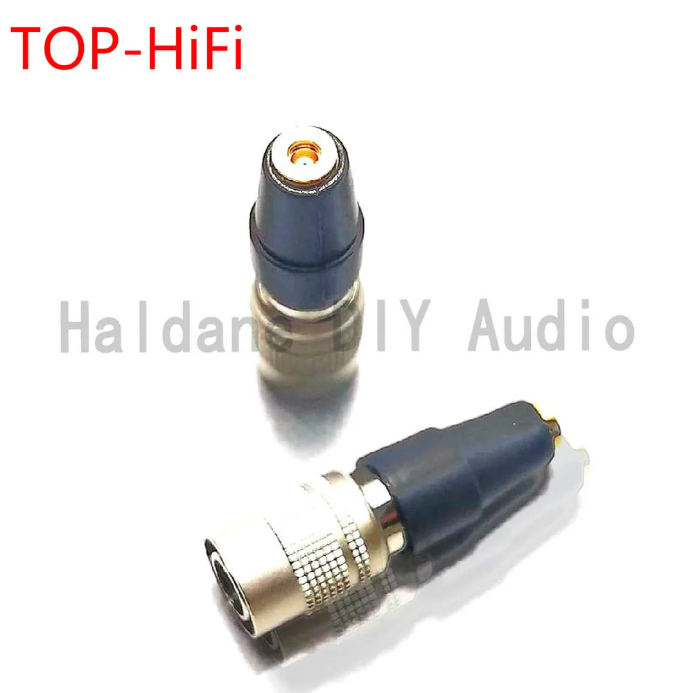 

TOP-HiFi one pair Headphone Plug for MrSpeakers Mr Speakers Ether Alpha Dog Prime Male to MMCX Female Converter Adapter