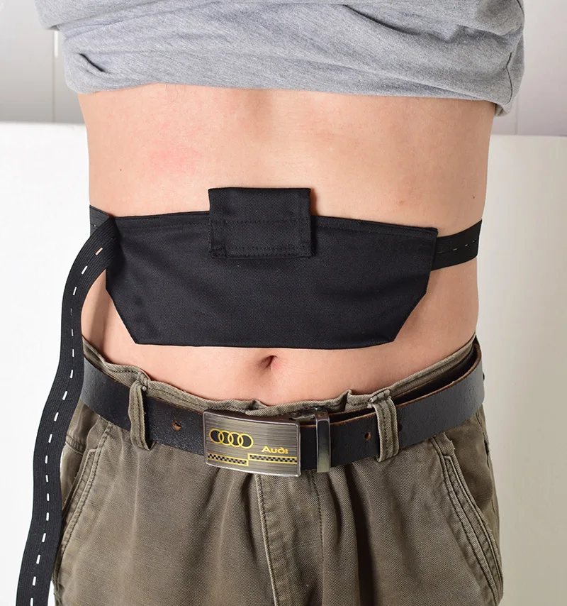 2 Pieces/Lot Black/White Adjustable Abdominal Dialysis Belt For Hospital Patient Health Recovery Care Products