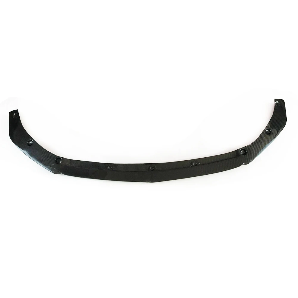 Real Carbon Fiber Front Bumper Chin Lip for W205 S205 C205 Sedan Wagon Coupe C200 C300 C43 18 - 21 Facelift ( Not C63 ) 18-20