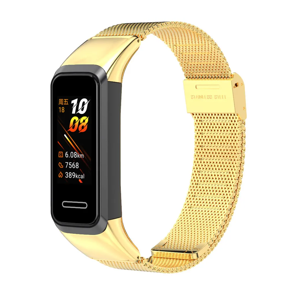 สำหรับ Huawei Band 6/6 Pro สำหรับ Honor Band 6สร้อยข้อมือสำหรับ Huawei Band 4สำหรับ Honor Band 5i สายรัดข้อมือโลหะ