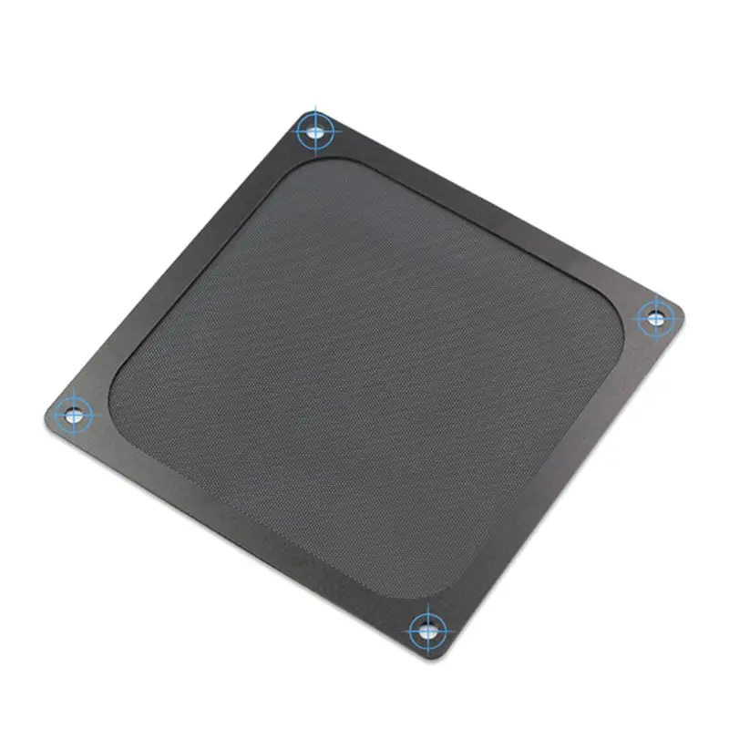 Magnetische Staub Filter Staubdicht Mesh Fan Abdeckung Net Grill Schutz mit Loch für PC Computer Fall Lüfter Zubehör