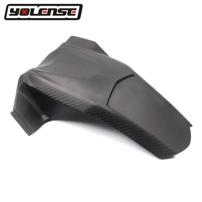 For YAMAHA NMAX155 NMAX 155 N-MAX155 N-MAX 155 Scooter Carbon Fiber Pattern PP Plastic Fender Mudguard Rear Tire Hugger Fender