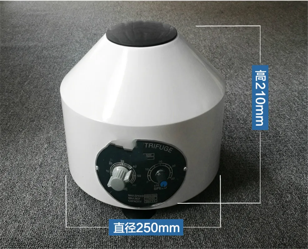 800D 4000rpm الكهربائية الطرد المركزي للتحاليل الطبية مختبر أجهزة الطرد المركزي مع 6*20 مللي 110V/220V اختياري جديد وصول