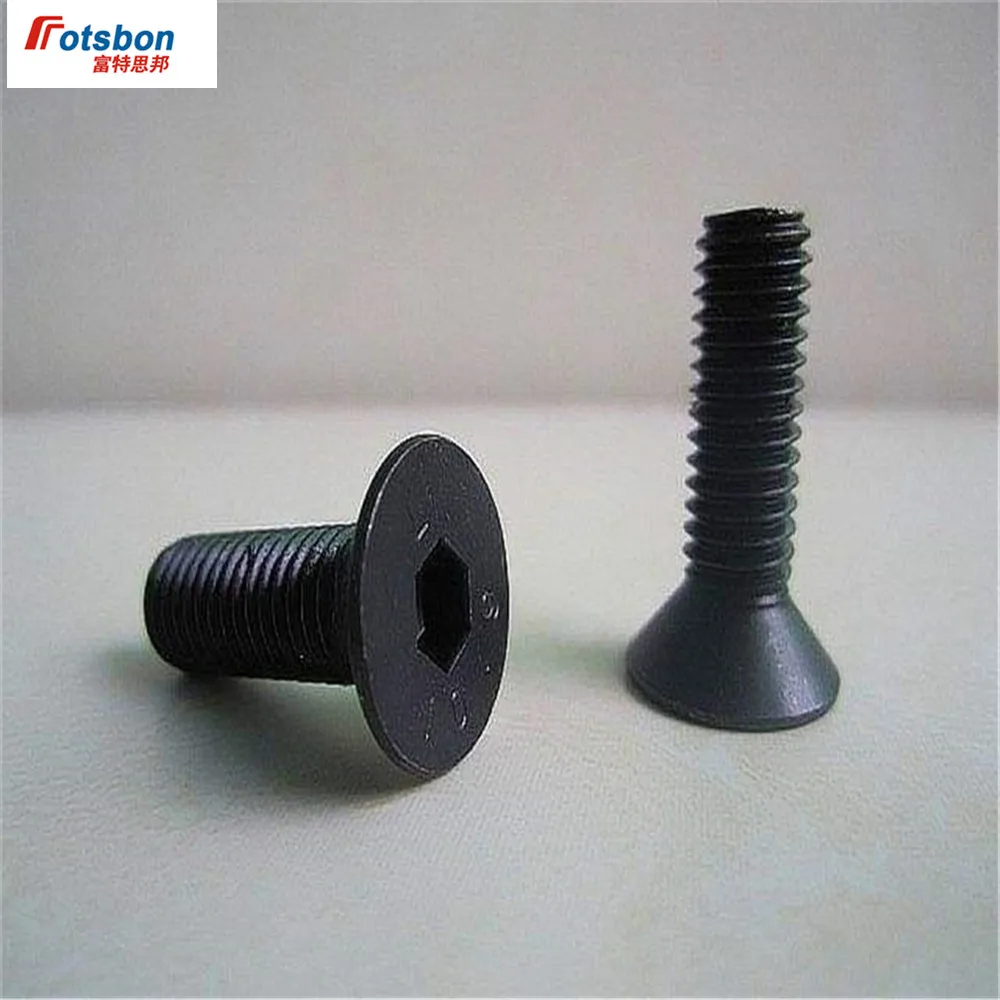 

M5/M6 Flat Head Hexagon Socket Screws Hex Countersunk Vis Allen Black Studs Parafuso Bolts Tornillos Schroeven Vida Viti DIN7991