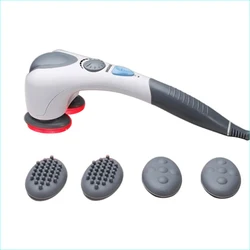 Portable Home Multifunctional Electric Heating Massage Hammer Vibration Hot Compress Neck Back And Arm Health Care Relaxation