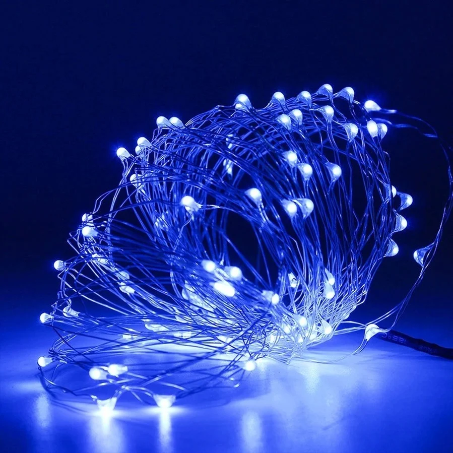Fairy Light New Year LED Christmas Light Waterproof Copper Wire String Light for Wedding Garland Party 5M 3M 2M 1M Garland Party