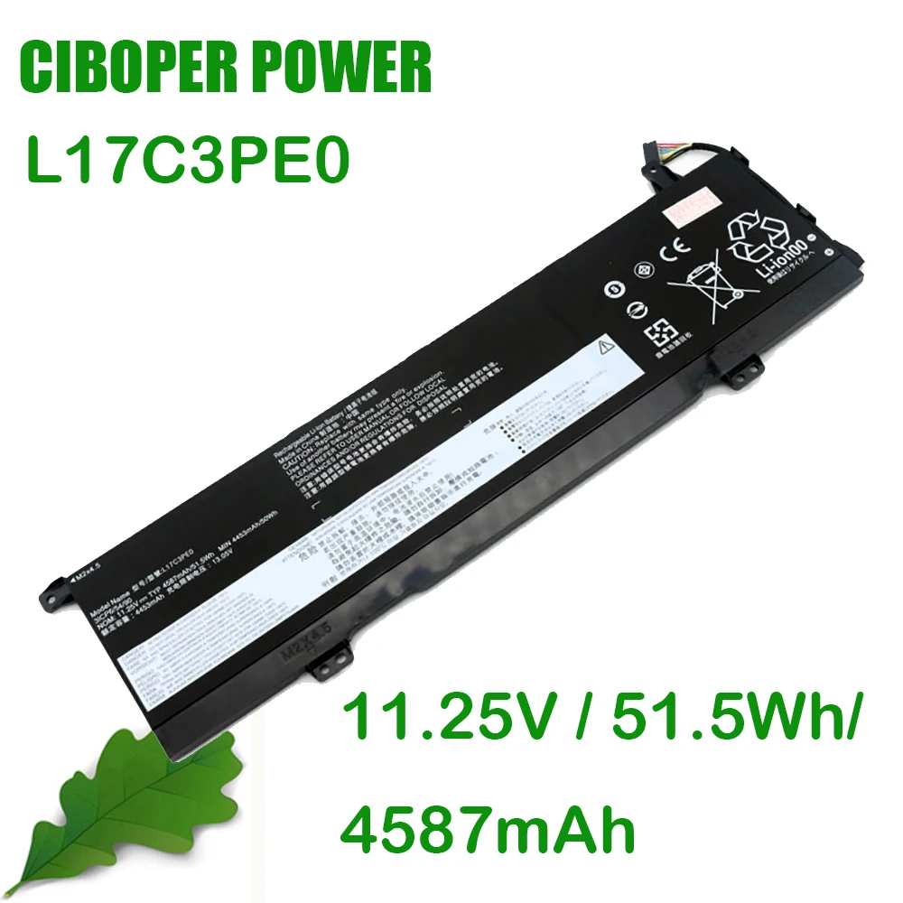 CP Laptop Battery L17C3PE0 L17L3PE0 5B10Q39196 5B10Q39197 For Yoga 730-15IKB 730-15IWL 730-15IKB(81CU) 730-15IWL-81JS Series